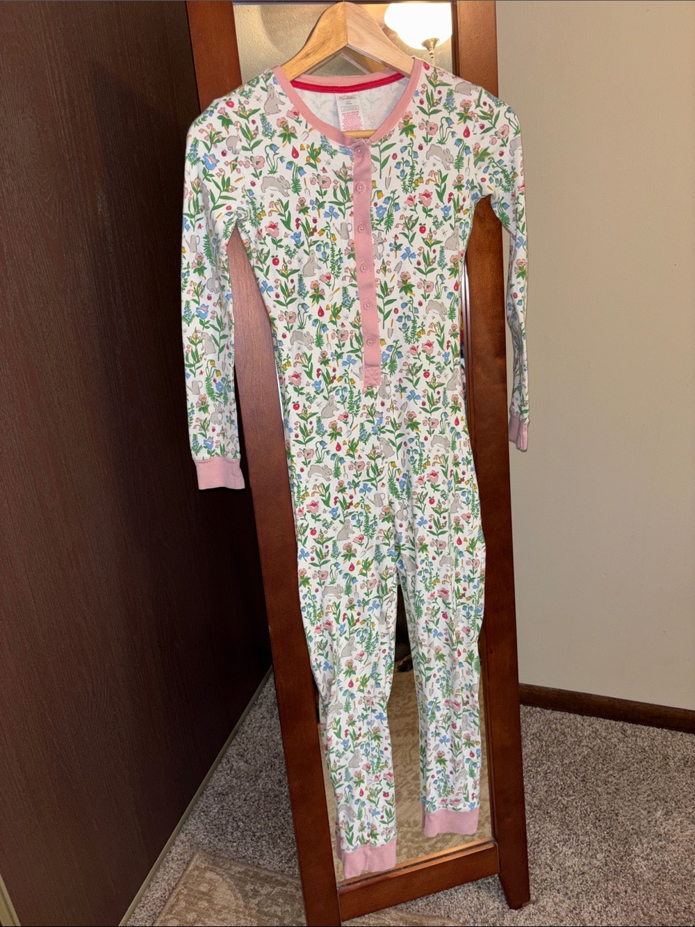 Mini Boden Snug All-in-one Pajamas Size 11Y
